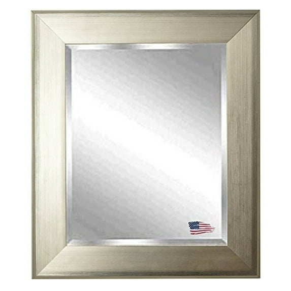 Rayne Brushed Silver Wall Mirror