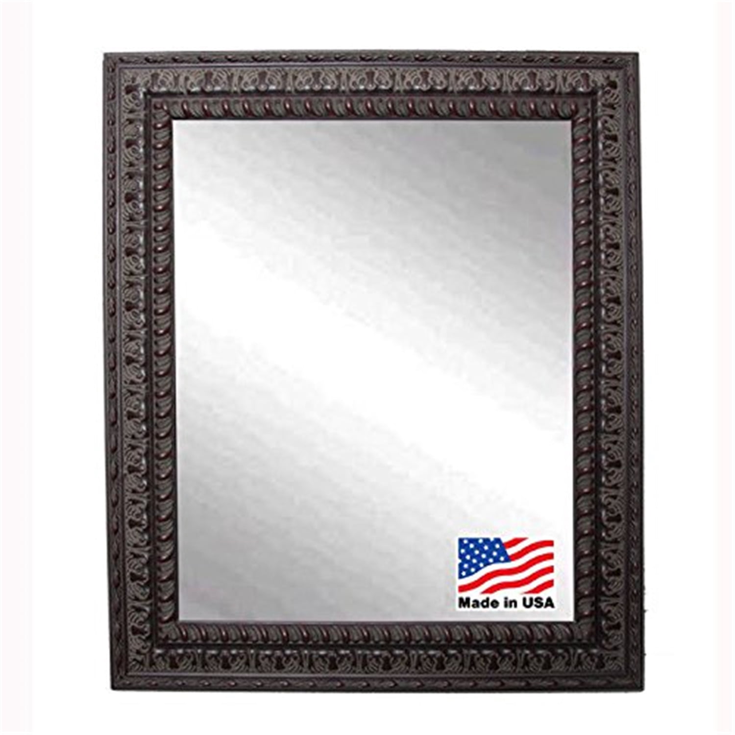 Rayne Ava Collection Classic Baroque Wall Mirror - (26.5 x 32.5)