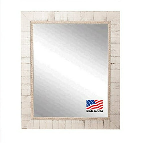 Rayne Ava Collection Italian Ivory Wall Mirror - (25.5 x 31.5)