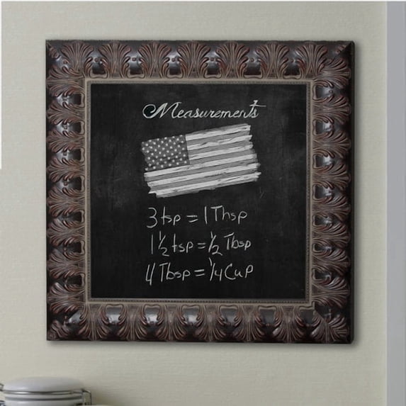 Rayne Mirrors American Made Rayne Feathered Accent Blackboard/Chalkboard