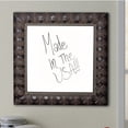 thumbnail image 1 of Rayne Mirrors American Made Rayne Feathered Accent Dry Erase Board, 1 of 5