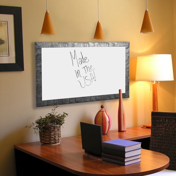 Rayne Mirrors American Made Rayne Safari Silver Dry Erase Board