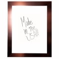 thumbnail image 1 of Rayne Mirrors American Made Rayne Shiny Bronze Whiteboard, 1 of 5