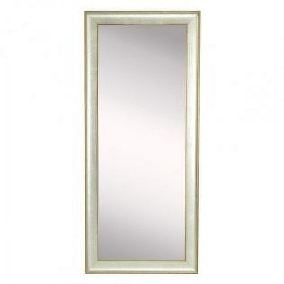 Rayne Mirrors American Made Vintage Silver Floor/ Vanity Mirror - Silver/Bronze
