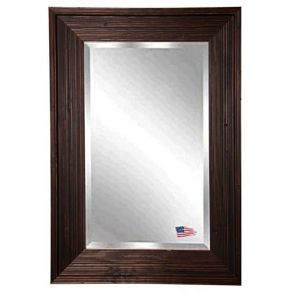 Rayne Mirrors Barnwood Brown Wall Mirror