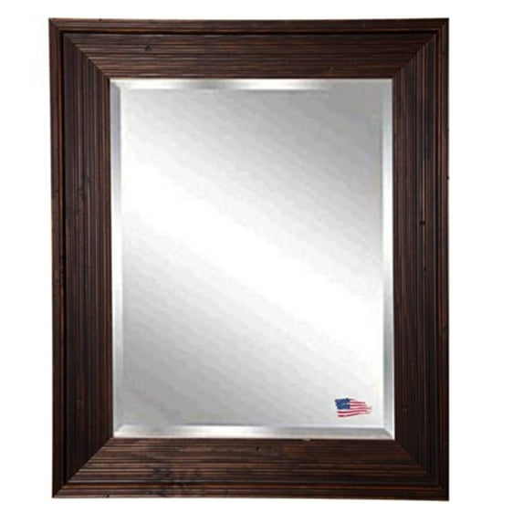 Rayne Mirrors Barnwood Brown Wall Mirror
