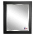 thumbnail image 1 of Rayne Black Satin Wide Wall Mirror, 1 of 2