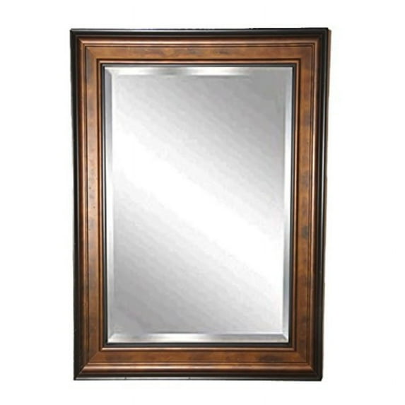 Rayne Mirrors Bronze and Black Wall Mirror