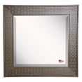 thumbnail image 1 of Rayne Mirrors Espresso Bricks Wall Mirror, 1 of 5