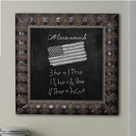 Rayne Mirrors Feathered Accent Wall Mounted Chalkboard