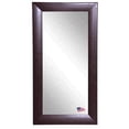 thumbnail image 1 of Rayne Mirrors Jovie Jane R023T Expresso Leather Tall Wall Mirror, 1 of 2