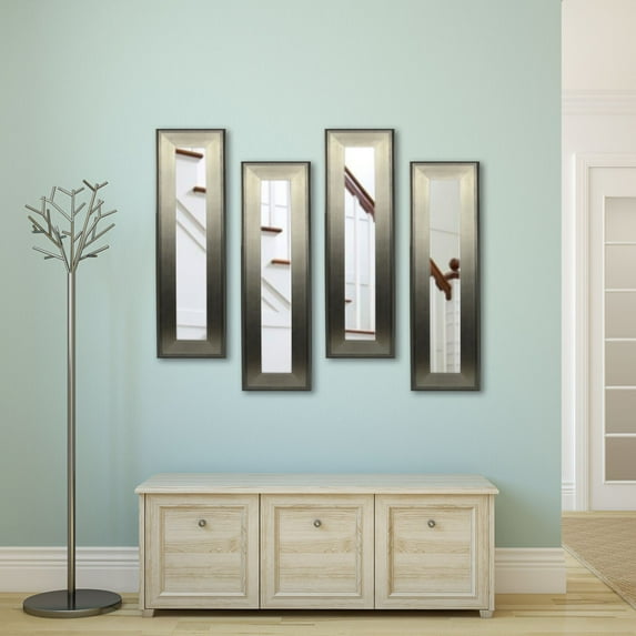 Rayne Mirrors Molly Dawn Brushed Aged Silvertone Wall Mirror