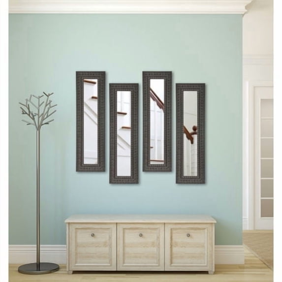 Rayne Mirrors Molly Dawn Dark Embellished Wall Mirror
