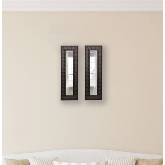 Rayne Mirrors Molly Dawn Feathered Accent Wall Mirror