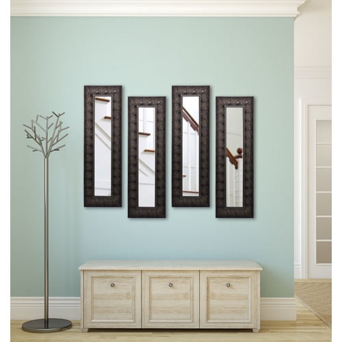 Rayne Mirrors Molly Dawn Feathered Accent Wall Mirror