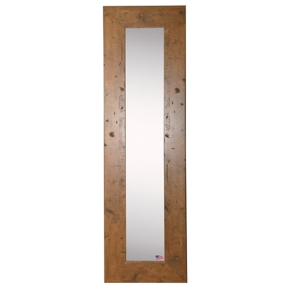 Rayne Mirrors Molly Dawn Rectangular Walnut Wall Mirror