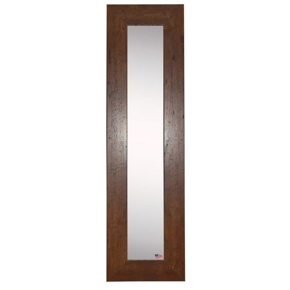 Rayne Mirrors Molly Dawn Rectangular Walnut Wall Mirror