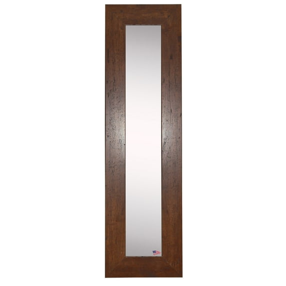 Rayne Mirrors Molly Dawn Rectangular Walnut Wall Mirror