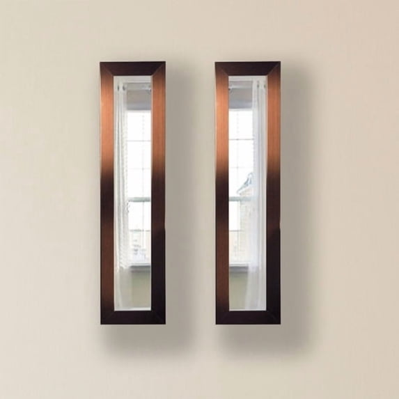 Rayne Mirrors Molly Dawn Shiny Bronze Wall Mirror