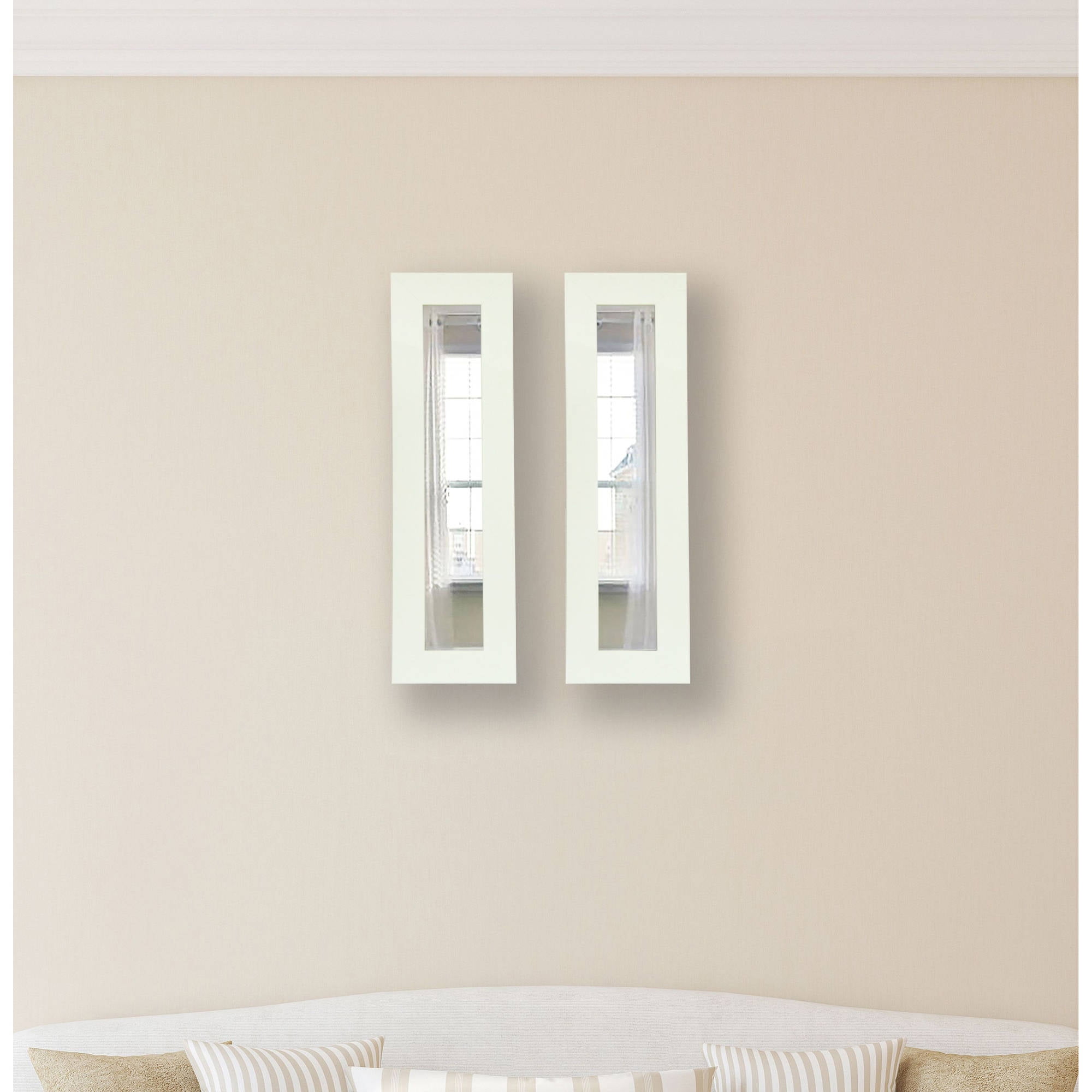 Rayne Mirrors Molly Dawn Wide Satin Wall Mirror