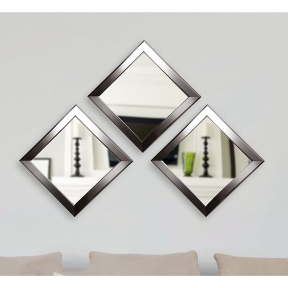 Rayne Mirrors Rayne Silver Rounded Wall Mirror