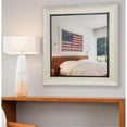 thumbnail image 1 of Rayne Mirrors S073ML2 American Made Audrianna Marie Jaded Ivory Square Mirror, 35.5 x 35.5 x 1.5, 1 of 1