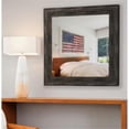 thumbnail image 1 of Rayne Mirrors S077M American Made Audrianna Marie Brushed Classic Brown Square Mirror, 29.5 x 29.5 x 0.75, 1 of 1