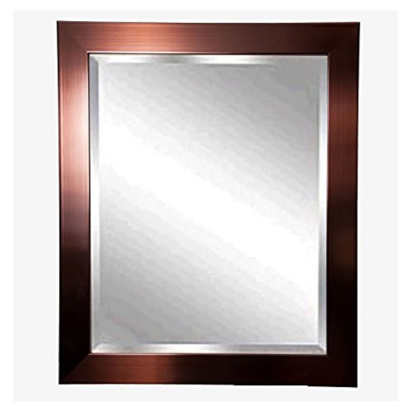 Rayne Mirrors Shiny Bronze Wall Mirror