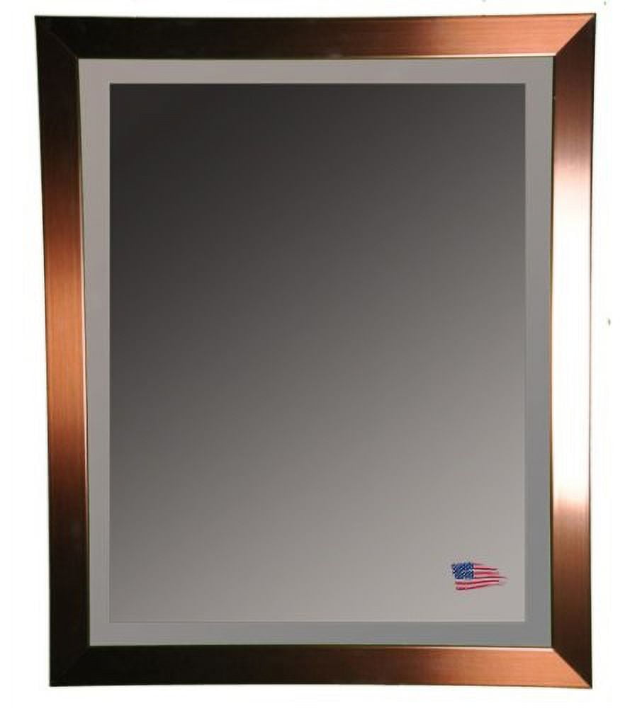 Rayne Mirrors Shiny Bronze Wall Mirror