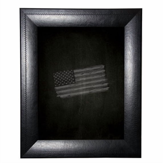 Rayne Mirrors Stitched Leather Chalkboard