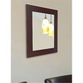 thumbnail image 1 of Rayne Mirrors V076ML American Made Ava Dark Mahogany Rectangle Wall Mirror, 38.5 x 32.5 x 0.75, 1 of 1