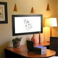 thumbnail image 1 of Rayne Mirrors W3524.5-42.5 American Made Black Satin Wide Whiteboard, 30 x 48 in., 1 of 5