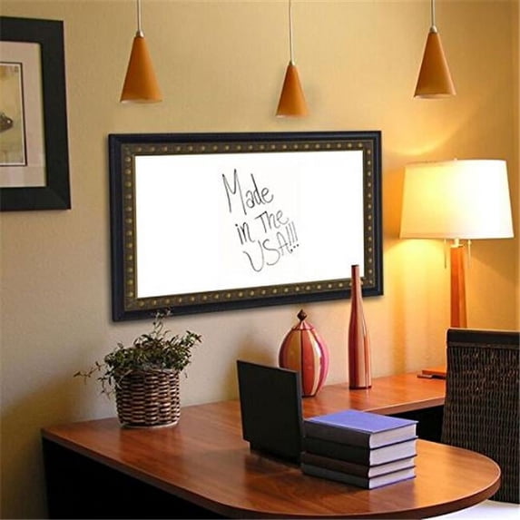 Rayne Mirrors W4236.5-96.5 American Made Traditional Cameo Bronze Whiteboard, 40 x 100 in.