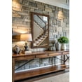 thumbnail image 1 of Rayne Ozark Hardwood Walnut Wall Mirror 58"x33" Floor Mirror, 1 of 4