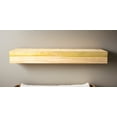 thumbnail image 1 of Rayne Poplar Floating Shelf 18x4x4in Natural, 1 of 4