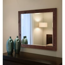 Rayne Rustic Dark Walnut Wall Mirror