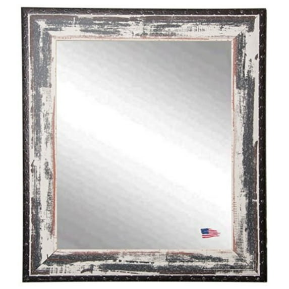 Rayne Rustic Ivory Coast Wall Mirror