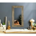 thumbnail image 1 of Rayne Wide 33 X 18 BROWN Mirror, 1 of 4