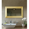 thumbnail image 1 of Rayne Wide 33 X 26 GOLD Mirror, 1 of 4