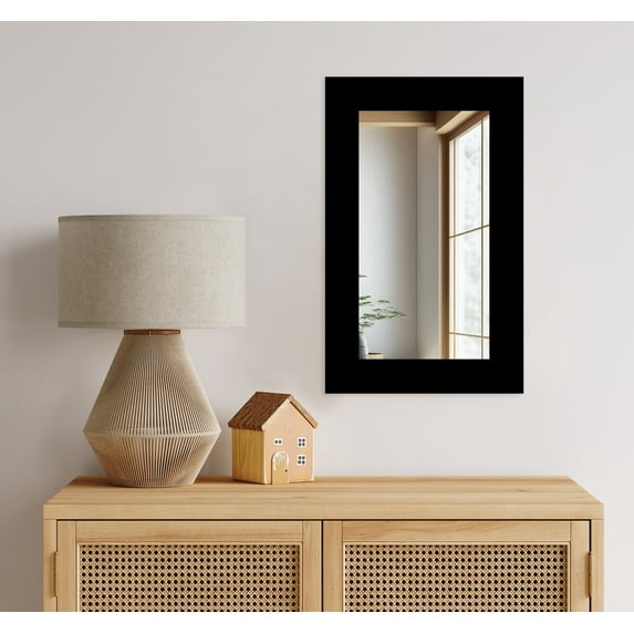 Rayne Wide 33 X 30 GLOSS BLACK Mirror