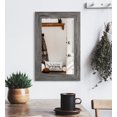 thumbnail image 1 of Rayne Wide 33 X 30 GREY Mirror, 1 of 4