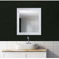 thumbnail image 1 of Rayne Wide 33 X 38 WHITE DISTRESSED Mirror, 1 of 3