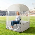 thumbnail image 1 of Raynesys Pop Up Sports Tent, Portable Weatherproof Clear Tent, Instant All-Weather Outdoor Shelter for Watching Sports Events, Camping, Fishing, Green, 1 of 8