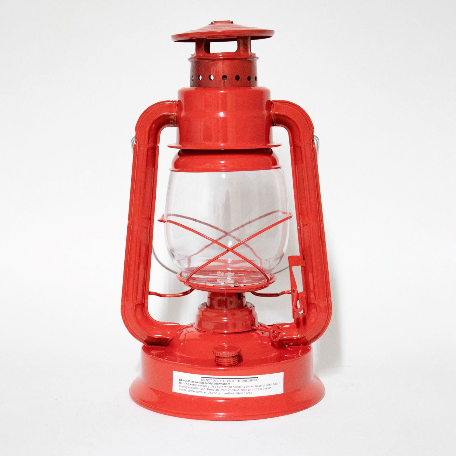 Rayo Redi Light Kerosene Lantern Hurricane Outdoor Lamp 14 inch Ruby Red