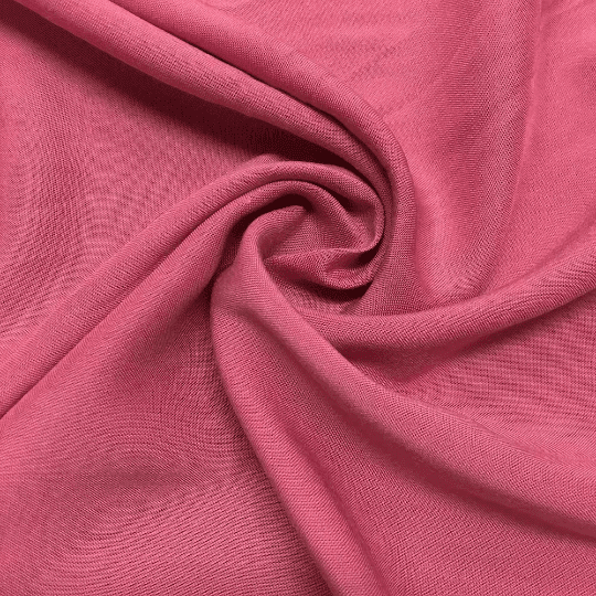 Rayon Challis Fabric 100% Rayon 53/54" wide Sold by the Yard Many Colors (Dusty Rose)