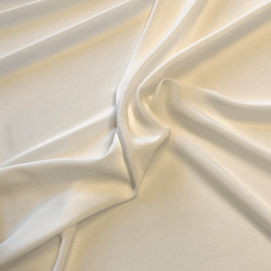 Rayon Challis Fabric 100% Rayon 53/54" wide Sold by the Yard Many Colors (Ivory)