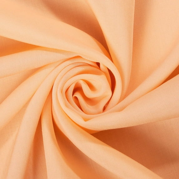 Rayon Challis Fabric 100% Rayon 53/54" wide Sold by the Yard Many Colors (Peach)