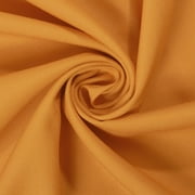 Rayon Challis Fabric 56/57 Inch Lightweight Breathable Fabric By The Yard For Sewing Apparel, Accessories, D cor - Gold 5 Yards