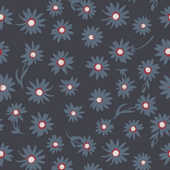 Rayon Challis Fabric Navy - per yard