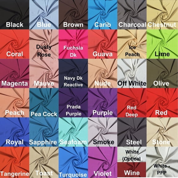 Rayon Lawn Gauzy Challis – Soft Viscose Fabric (NAVYDK., 1.5"x1.5"SampleOfFabric)